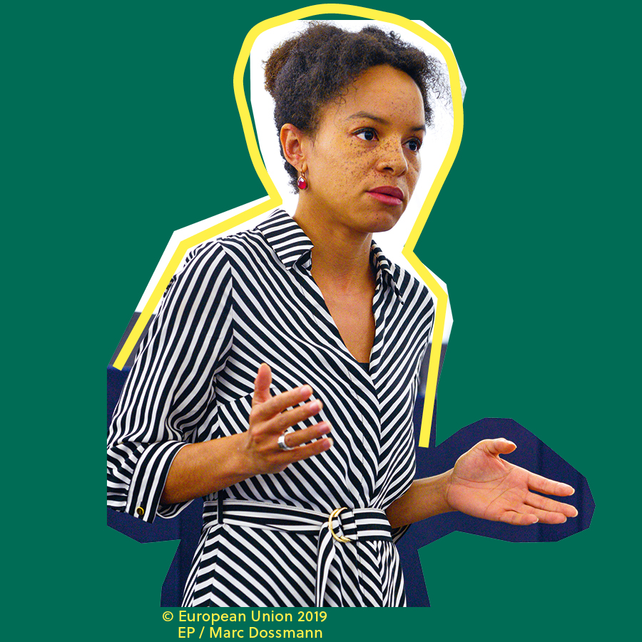 Porträt von Samira Rafaela, Copyright: European Union 2019 EP/Marc Dossmann