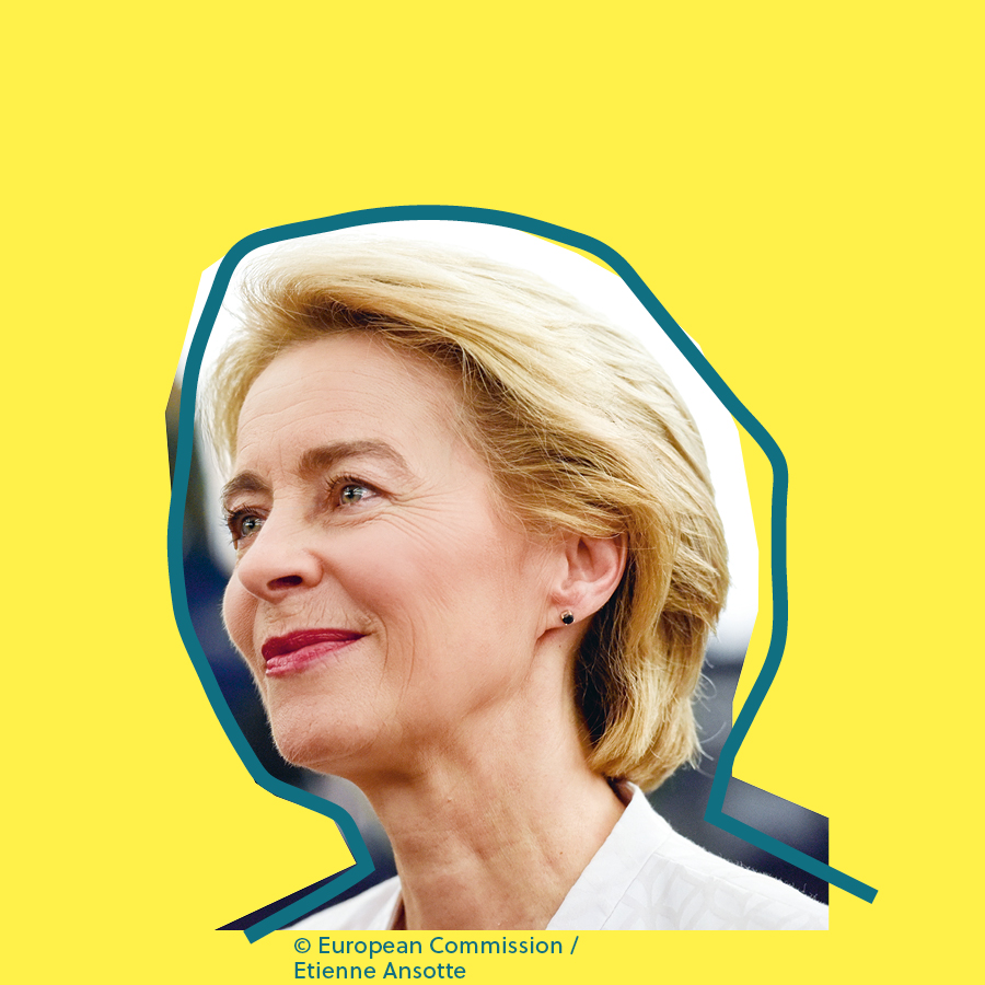 Porträt von Ursula von der Leyen, Copyright: European Comission/Etienne Ansotte