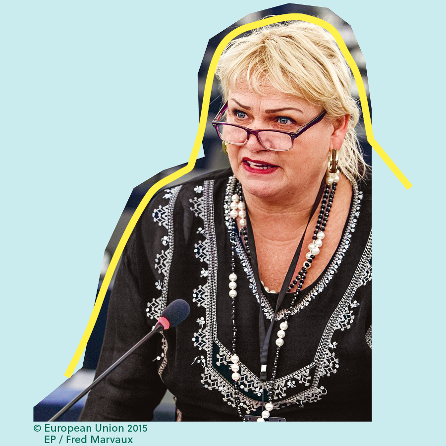 Porträt von Soraya Post, Copyright: European Union 2015 EP/Fred Marvaux