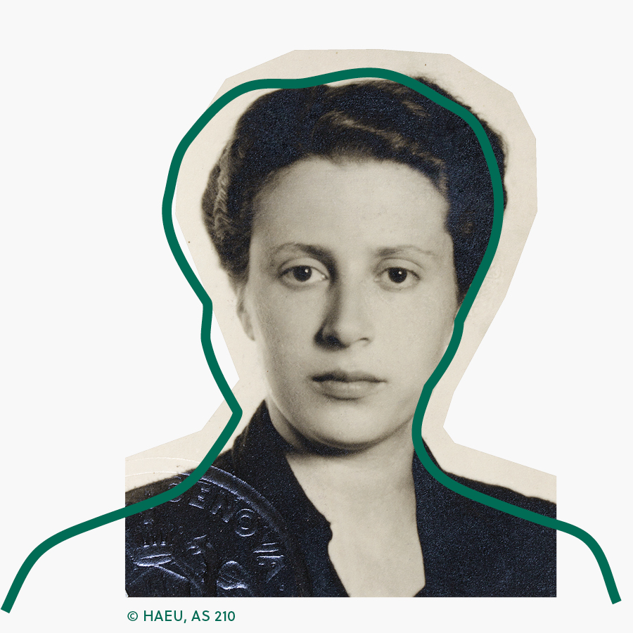 Portrait of Ursula Hirschmann, Copyright: HAEU,AS210