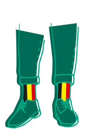 Illustration für den Mitgliedstaat Belgien / Illustration for the Member State Belgium